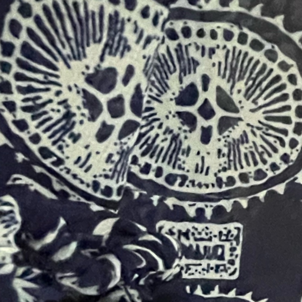 KORI • Navy Blue & White Aztec Design Long Sleeve - Picture 14 of 14